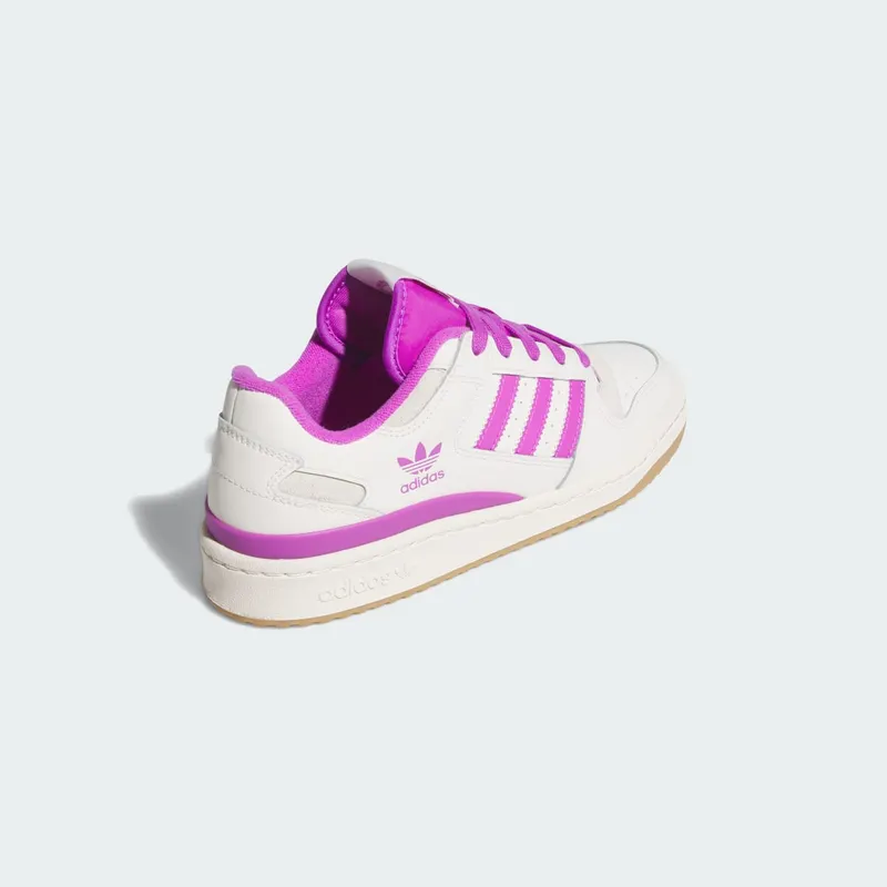 Adidas Forum Low CL “White / Purple” (JR0474)
