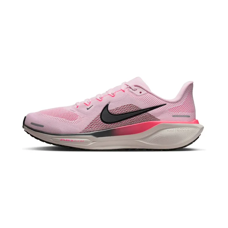 Nike Pegasus 41 Mens “Pink Foam / Taupe Grey / Hyper Pink / Off-Noir” (FD2722-604)