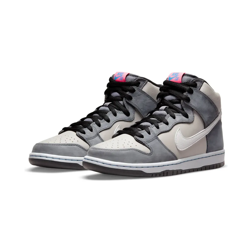 Nike SB Dunk High Medium Grey Pink (DJ9800-001)