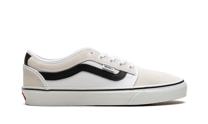 Vans Chukka Low Sidestripe “White/Black” (VN0A5KQZWBK)
