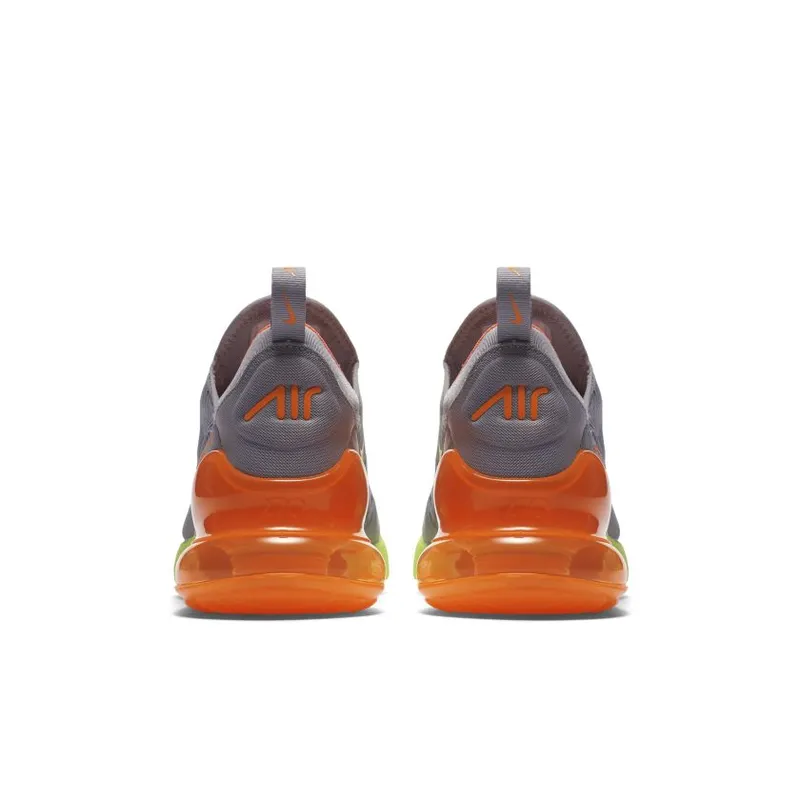Nike Air Max 270 Grey Volt Orange Atmosphere Grey/Volt-Total Orange (AH8050-012)