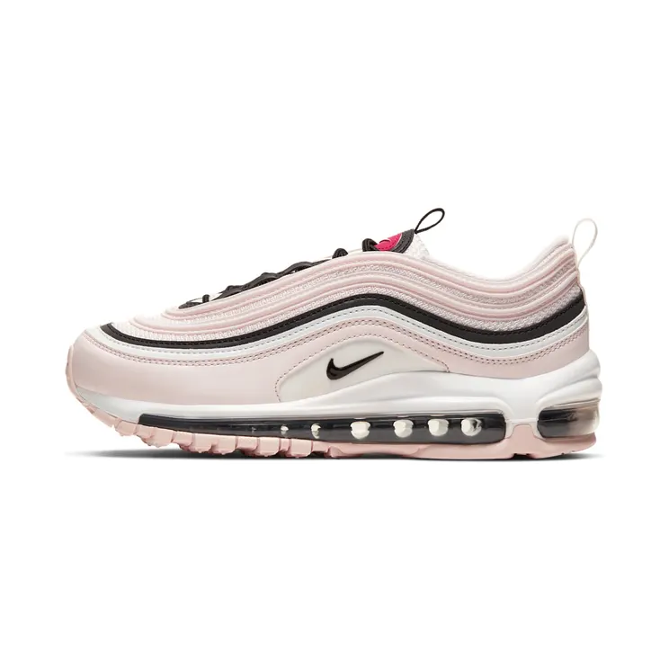 Nike Air Max 97 Light Soft Pink Black (W) “Light Soft Pink / Summit White / Gym Red / Black” (921733-603)