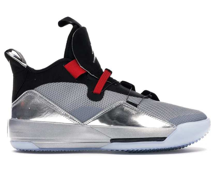 Jordan XXXIII Metallic Silver Black All Star