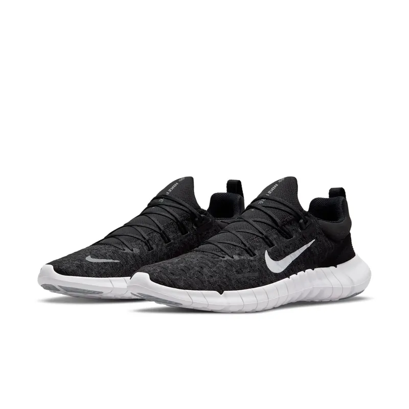 Nike Free Run 5.0 Road Running Black 50% Sustainable Materials (CZ1884-001)