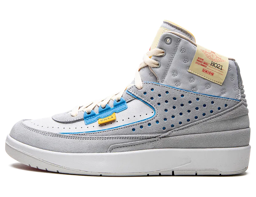 Jordan 2 Retro SP Union Grey Fog – “Grey Fog / Siren Red / Light Smoke Grey” (DN3802-001)