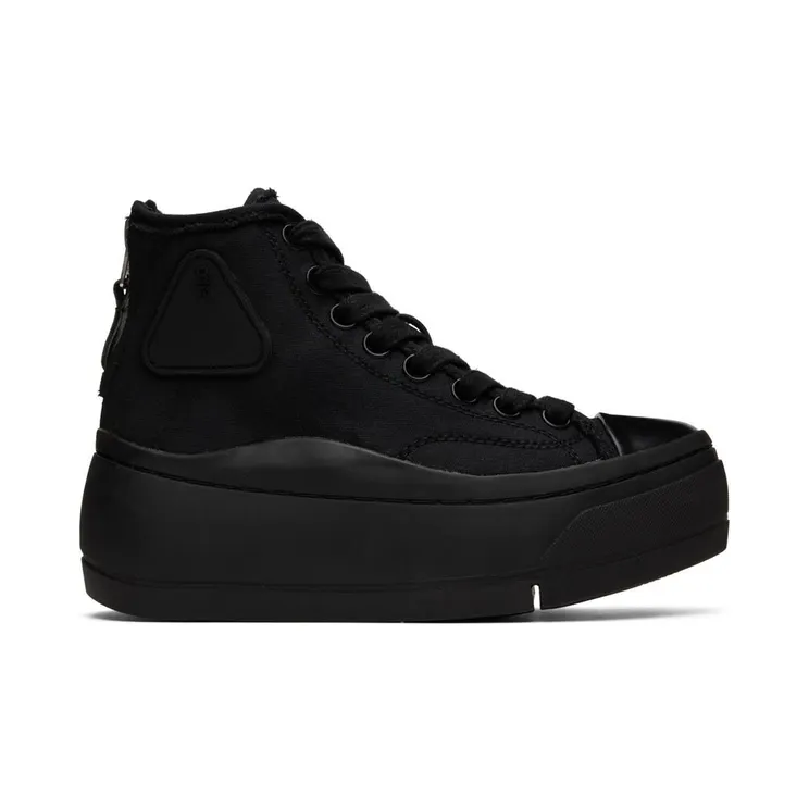R13 Black Kurt Sneakers (R13MS5029-S001B)
