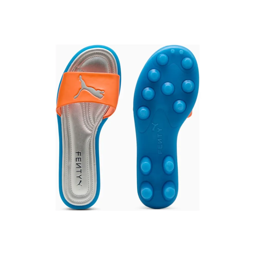 Puma Cat Cleat Sandals Fenty Rickie Orange Racing Blue (405980-01)