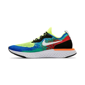 Nike Epic React Flyknit Belgium “Volt / Racer Blue / Clear Emerald / White” (AT0054-700)