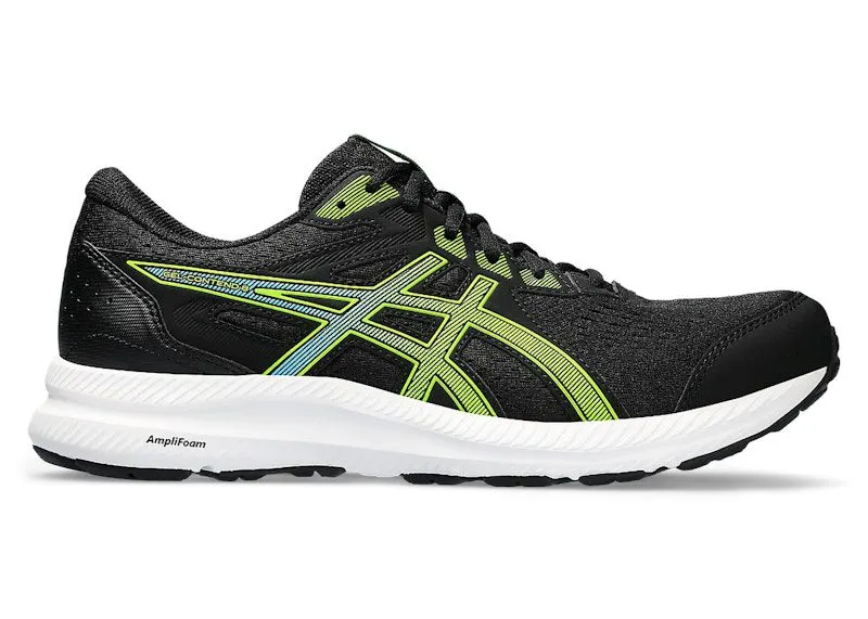 ASICS Gel-Contend 8 Black Electric Lime (1011B492-012)