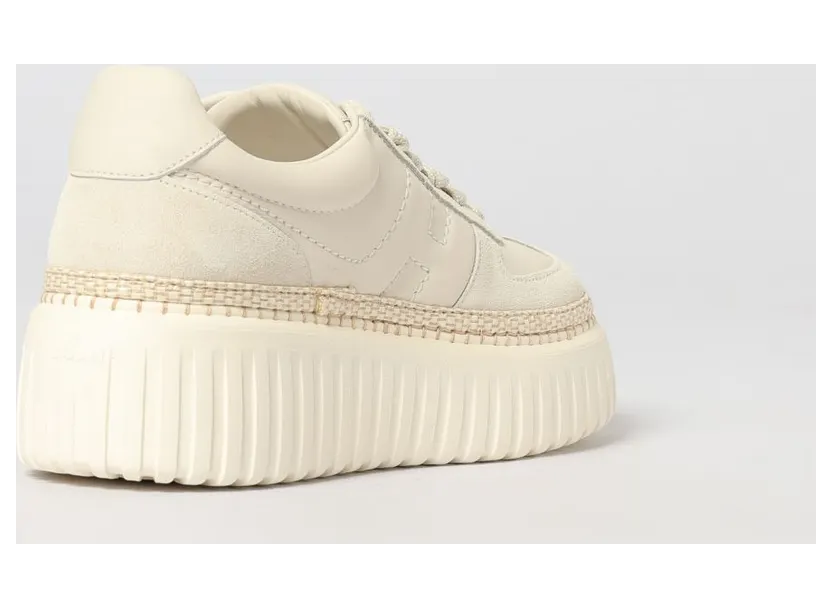 Hogan H-Stripes Nappa Leather Sneakers White (HXW7100FY40UITB013) (2)