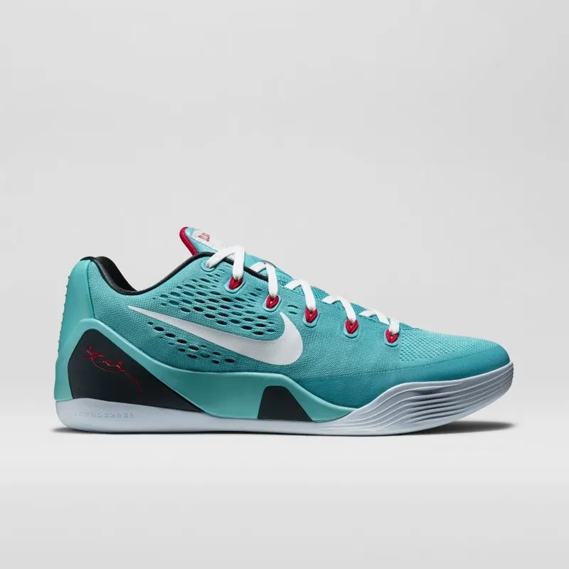 Nike Kobe 9 EM Low Dusty Cactus Dusty Cactus/White-Action Red-Gym Blue (646701-316)