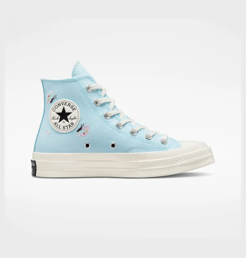 Converse Chuck 70 Butterfly Wings Chambray Blue/egret/zwart