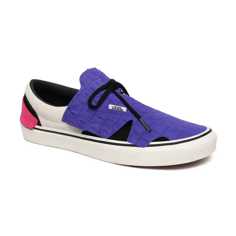 VANS Emboss Croc Era Origami Shoes (Purple)