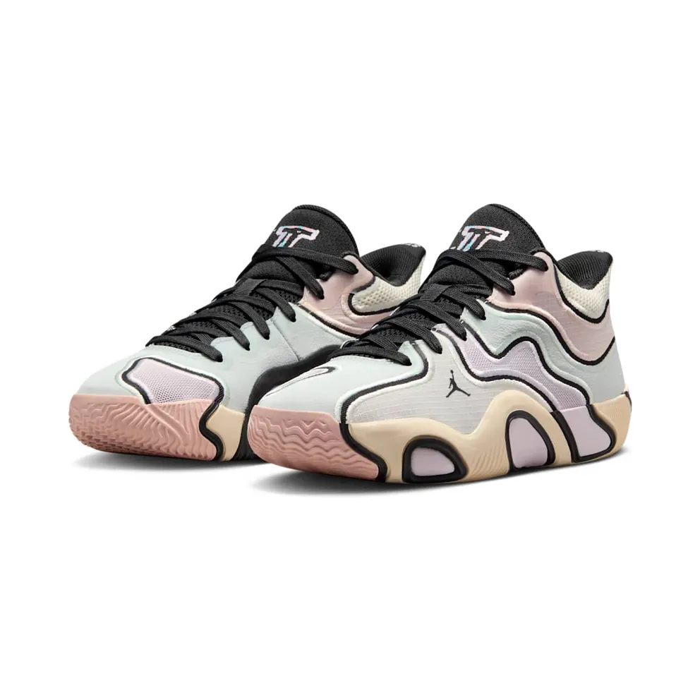 Jordan Tatum 3 GS Sidewalk Chalk “Anthracite / Orange Pearl / Barely Green / Pale Ivory” (HF3136-008)