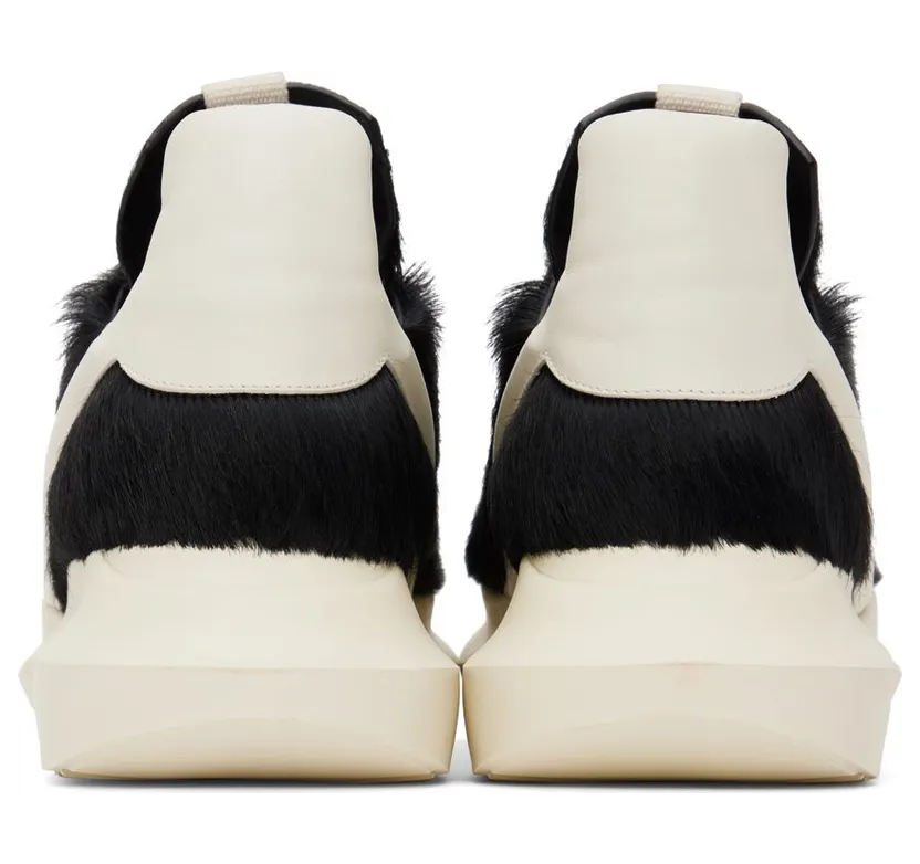 Rick Owens Black Geo Geth 911 BLACK/MILK/MILK (RR02B2803 LHL) (2)
