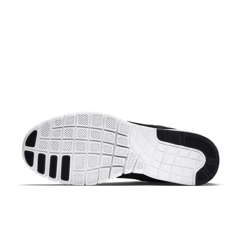 Nike SB Stefan Janoski Max Mid Black White Black/Black-Metallic Silver-White (807507-001)