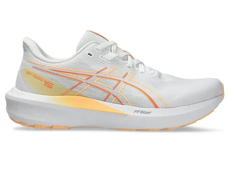 ASICS GT-1000 15 “White / Vivid Coral” (1012B994-100)