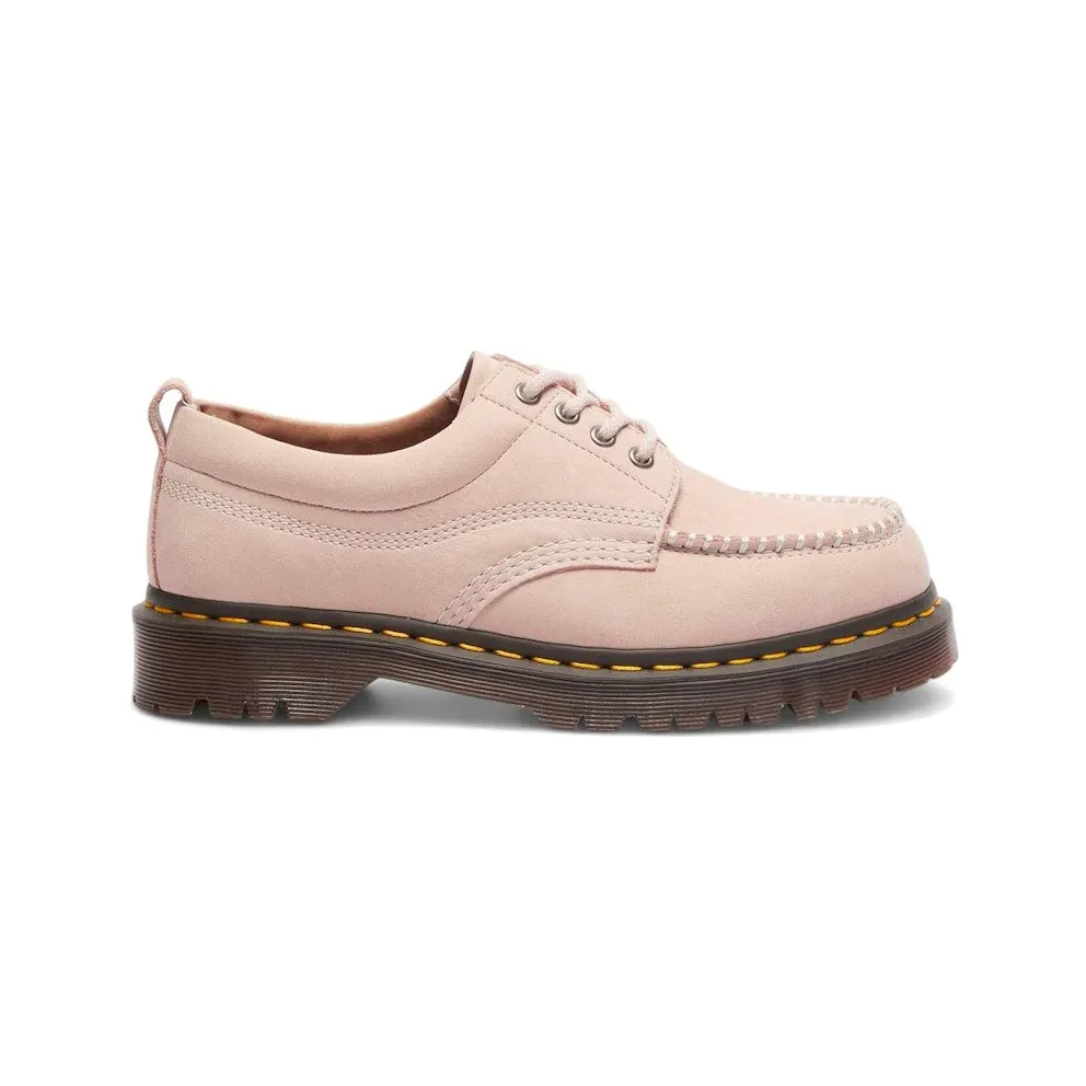 Dr. Martens Lowell Buttersoft Leather Moc Toe Shoes Powder Pink (40817650)