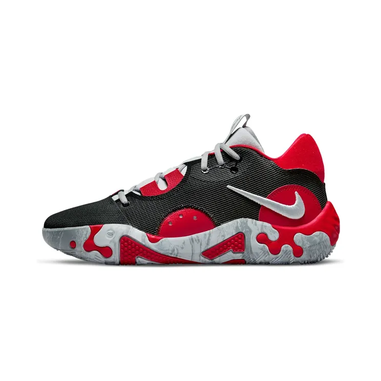 Nike PG 6 Bred “Black / University Red / Cool Grey / Wolf Grey” (DC1974-003)