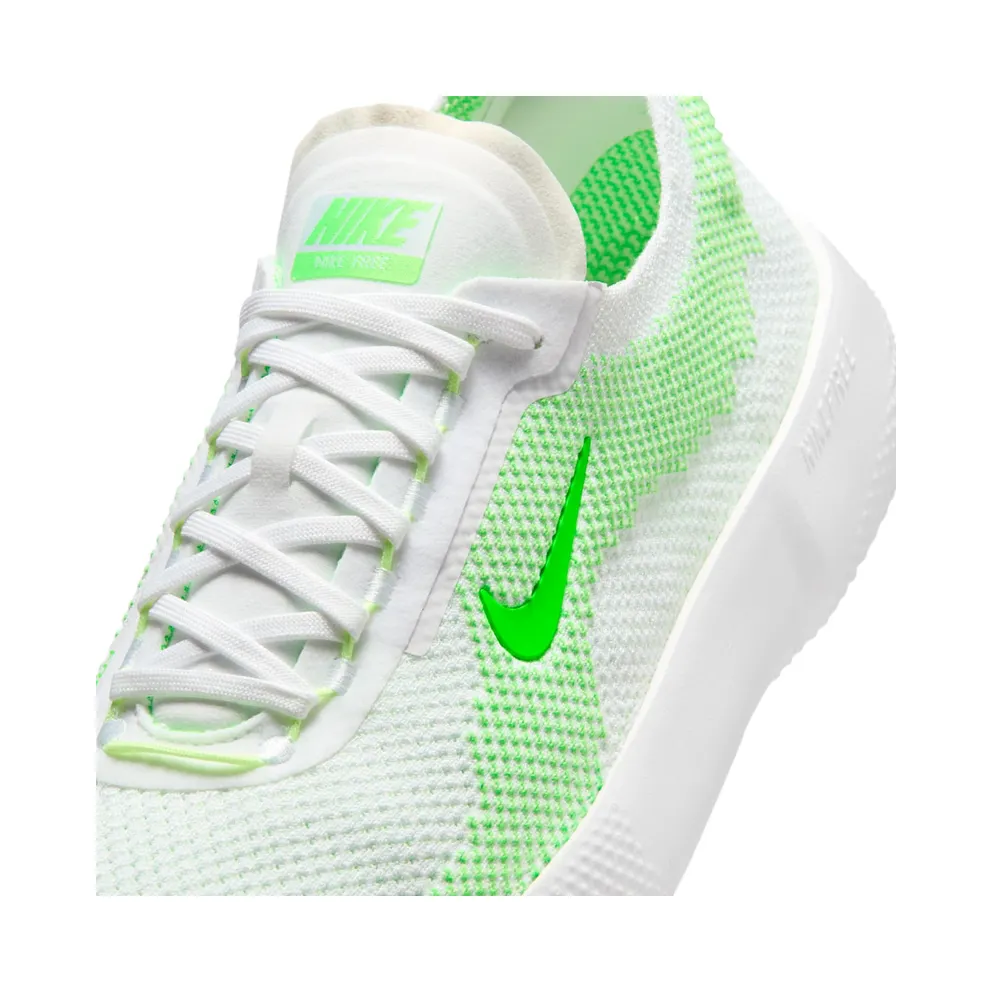 Nike Free 2025 White Volt Green Strike (HF1078-102)