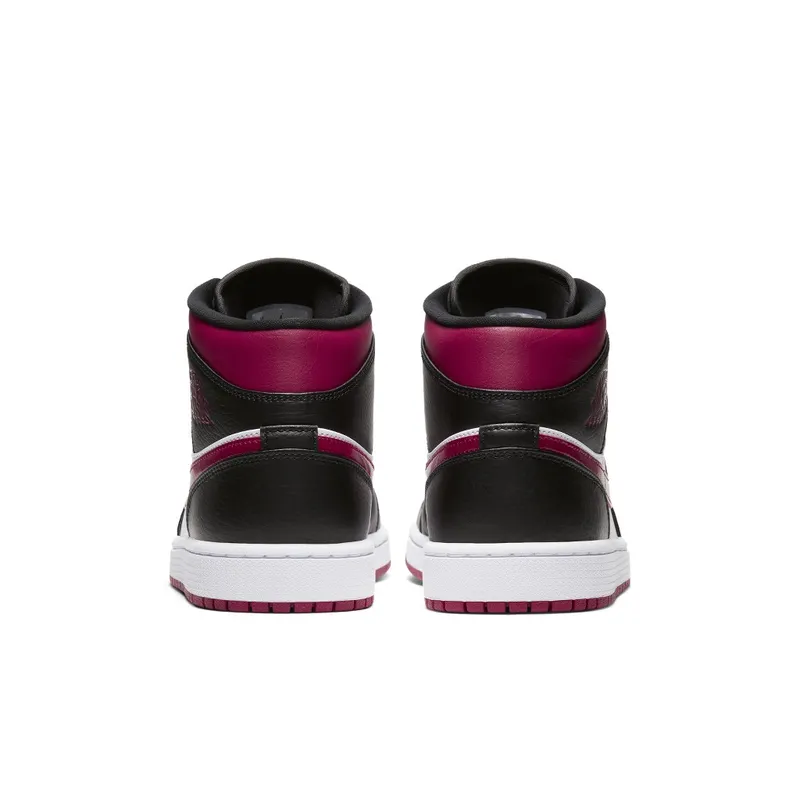 Air Jordan Nike AJ I 1 Mid ‘Bred Toe’ (2019) (554724-066)