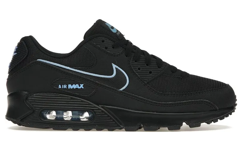 Nike Air Max 90 Black University Blue (FJ4218-001)