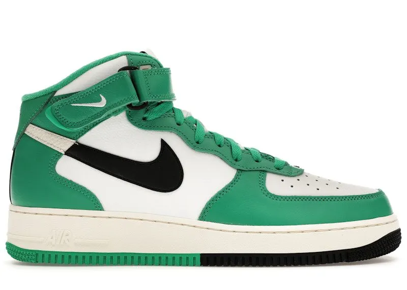 Nike Air Force 1 Mid LV8 Split White Stadium Green (DZ2554-100)