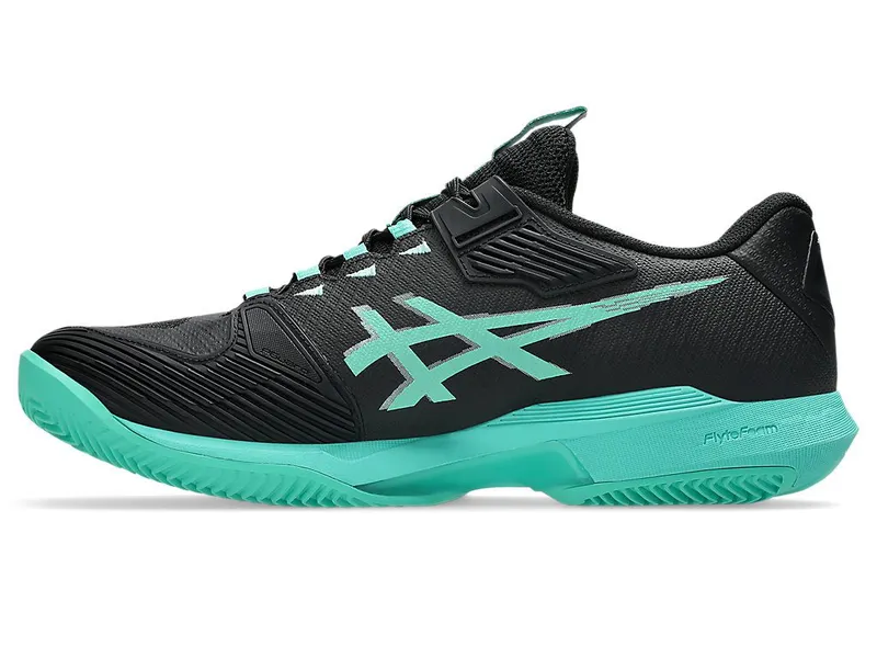 ASICS SOLUTION SPEED FF 4 CLAY “Black / Aurora Green” (1041A533-001)