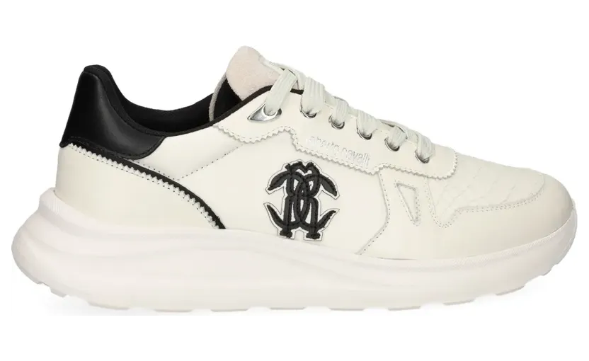 Roberto Cavalli mit Mirror Snake-Applikation “White” (27787RZ)