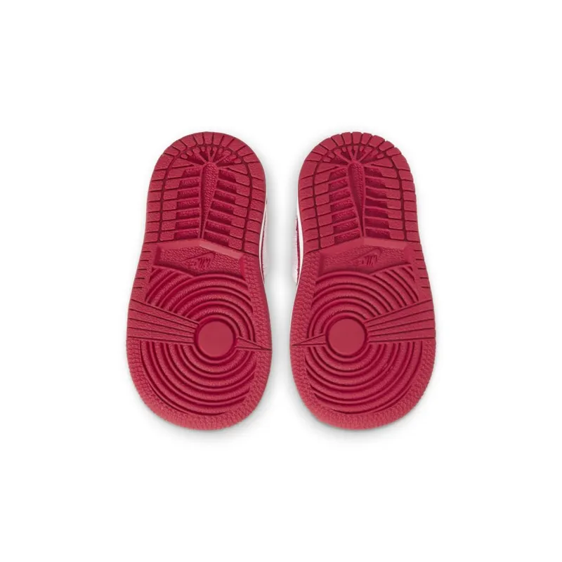 Jordan 1 Mid Red Quilt (TD) (AV5172-600)