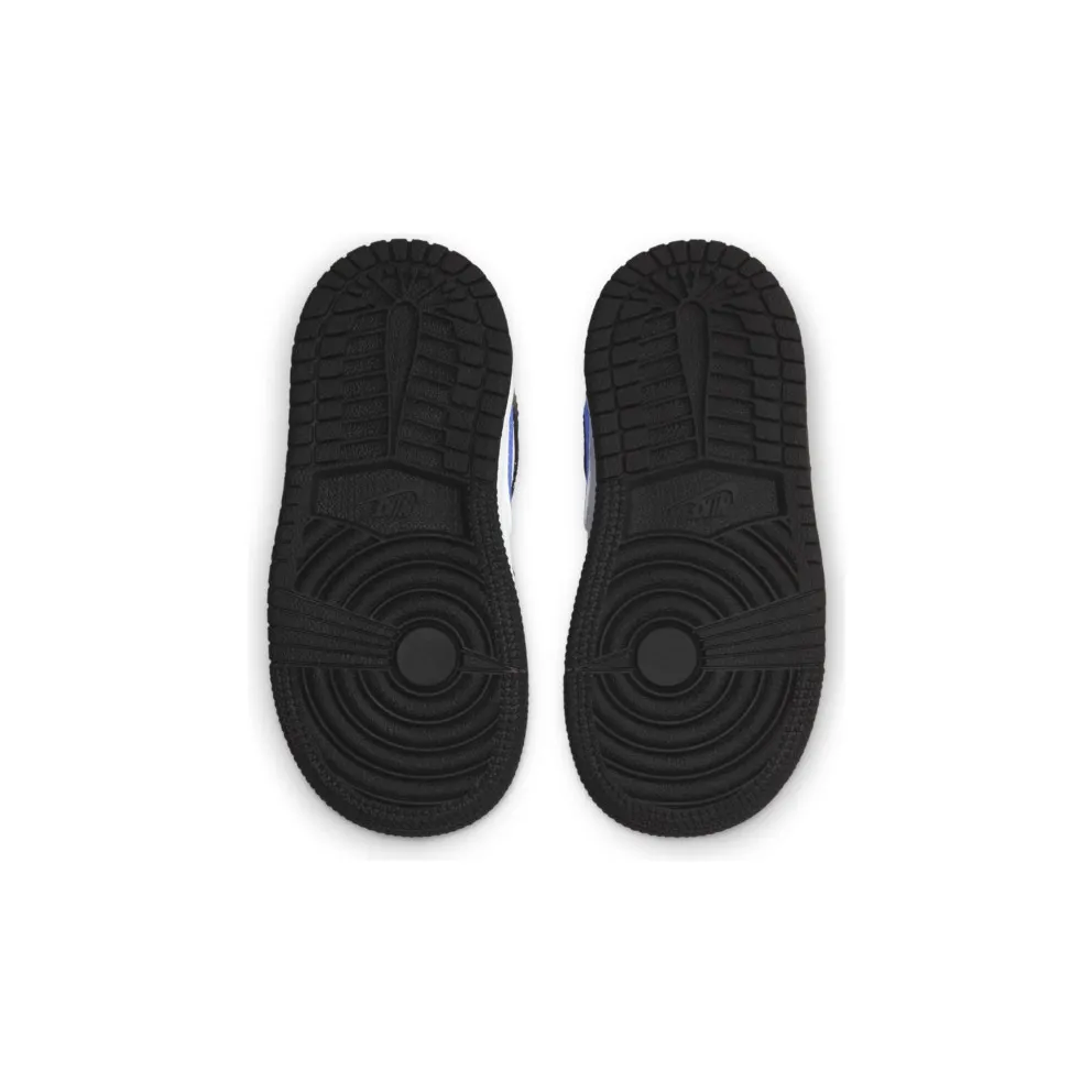 Jordan 1 Mid Black Racer Blue White (TD) Black/Racer Blue-White (640735-084)