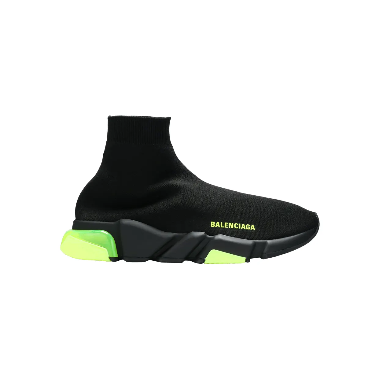 Balenciaga Speed Clear Sole Yellow Fluo (607544W05GJ1048)