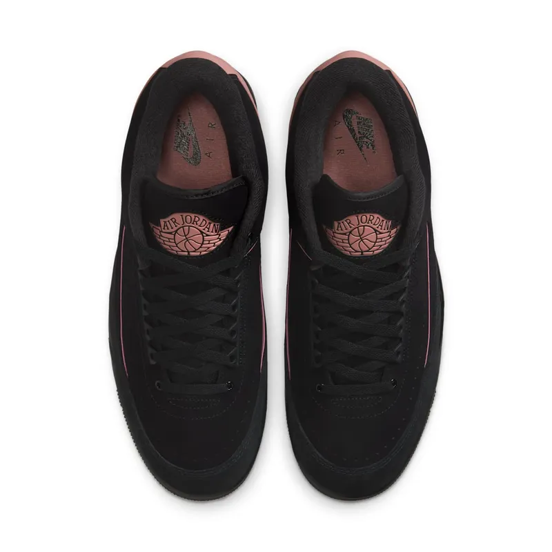 Air Jordan 2 Low “Black Rust Pink” (FD0383-003)