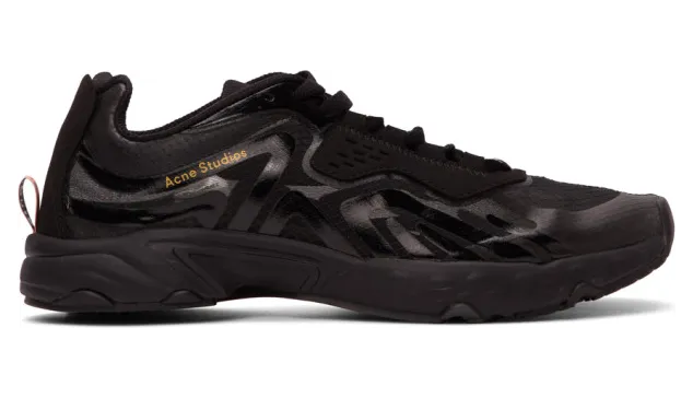 Acne Studios Black Trail Sneakers (BD0094)