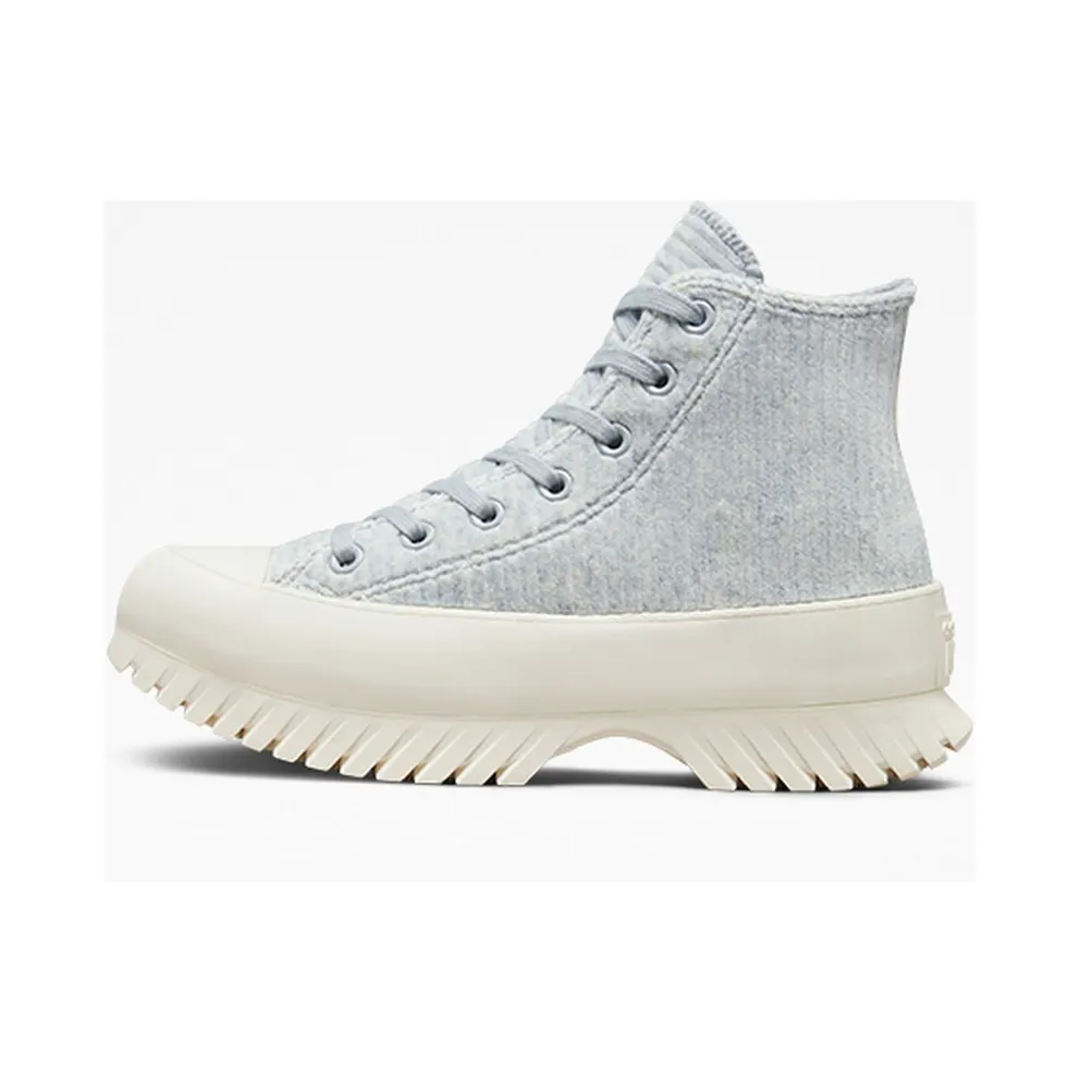 Converse Chuck Taylor All Star Lugged 2.0 Striped Knit Gravel/egret/egret (A01347C)