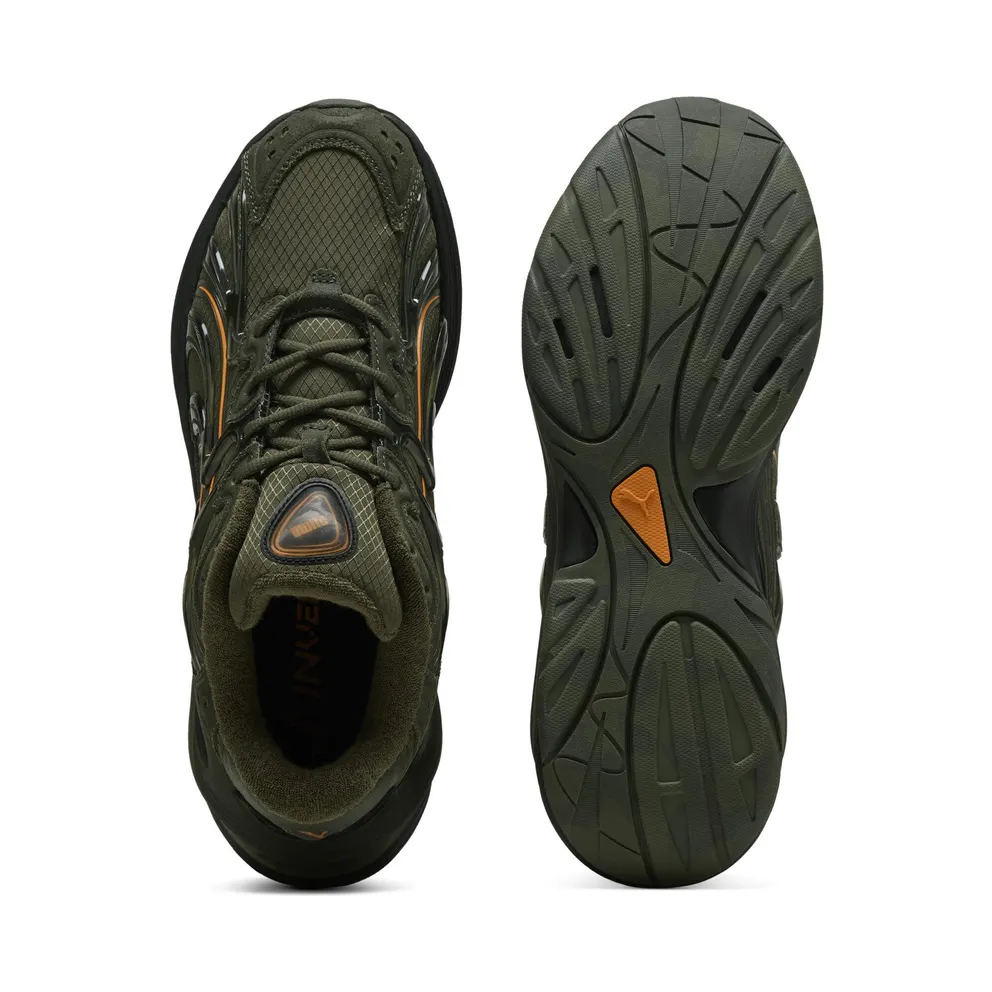 Puma Inverse Moss “Green Moss / Dark Olive / Pumpkin Pie” (402343_01)