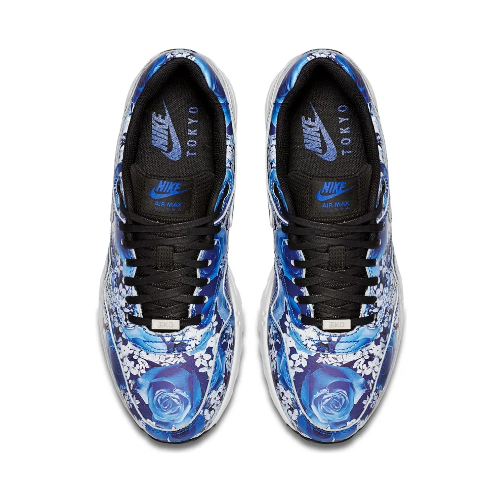 Nike Air Max 1 Tokyo City Collection (W) Lyon Blue/Summit White-Black-Lyon Blue (747105-401)