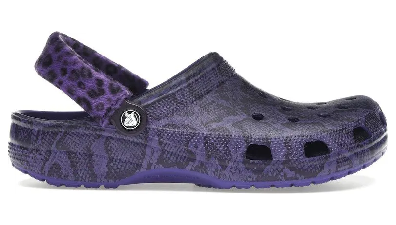 Crocs Classic Clog Stray Rats Ultraviolet Snakeskin (211083-506)