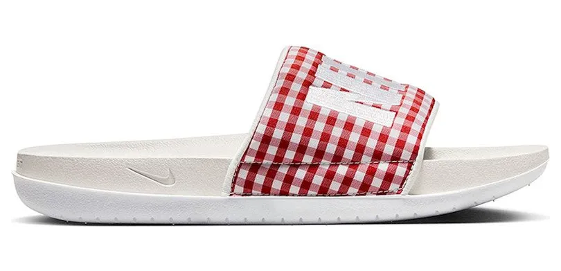 Nike Offcourt Slide Mystic Red Plaid (FN6603-600)