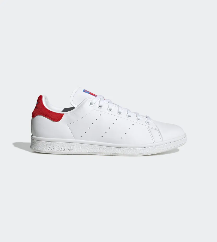 adidas Stan Smith Cloud White / Vivid Red / Real Blue (GY1042)