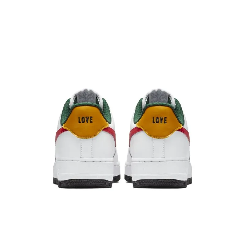 Nike Air Force 1 Low Love White/Bright Crimson-University Gold (AR5431-167)