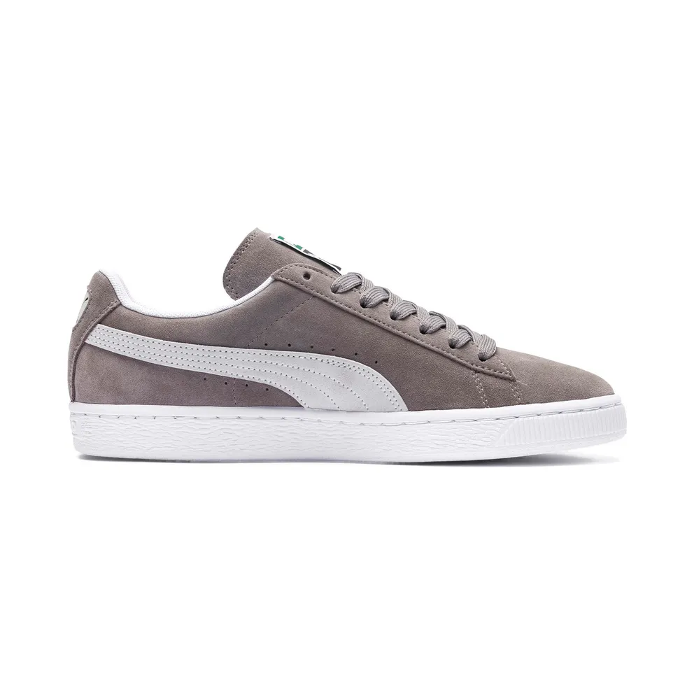 Puma Suede Classic+ Steeple Gray White Steeple Gray White (352634-66)