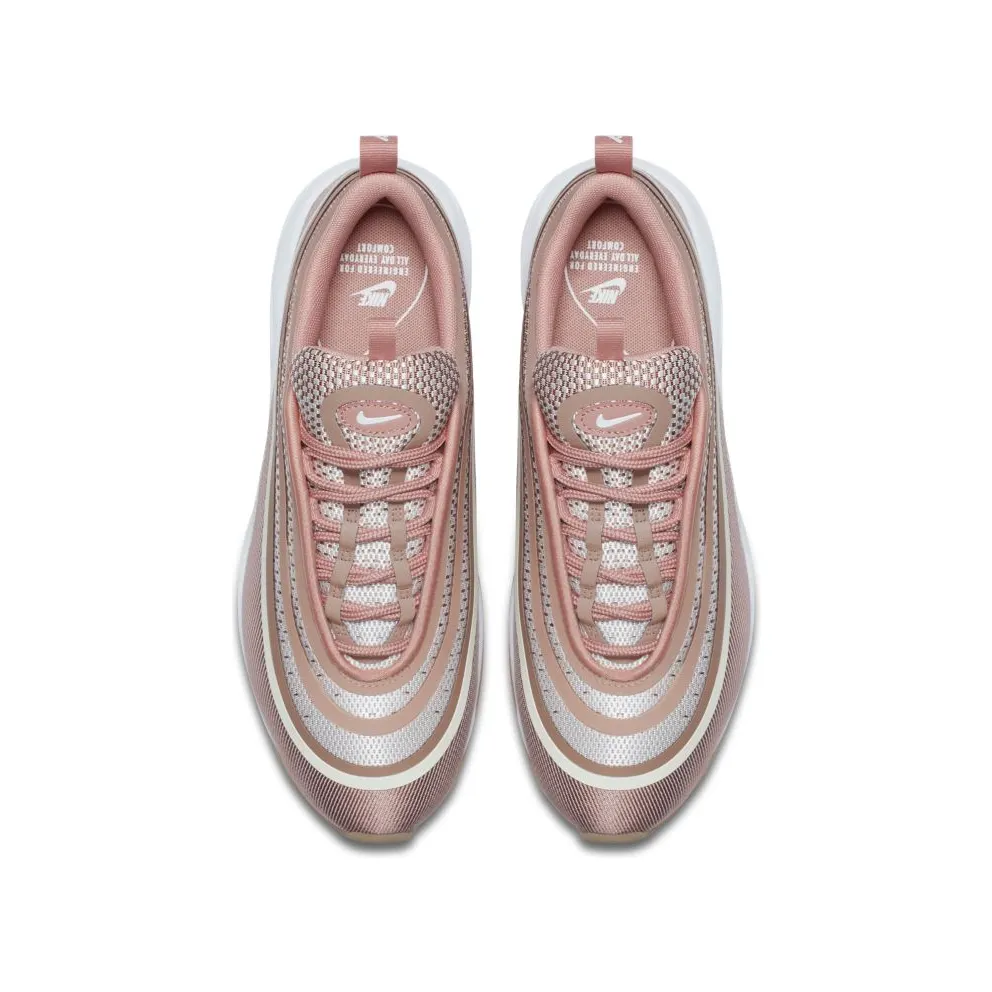 Nike Air Max 97 Ultra 17 Metallic Rose Gold (W) Metallic Rose Gold/Gum Light Brown (917704-600)