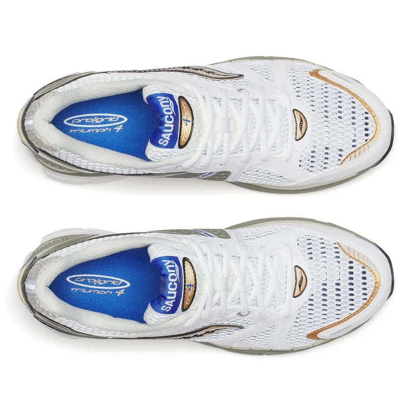 SAUCONY ProGrid Triumph 4 “White / Laurel” (S70704-25)