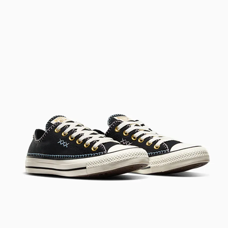 Converse Chuck Taylor All Star Crafted Stitching Black/true Sky/egret – “Black” (A07546C)