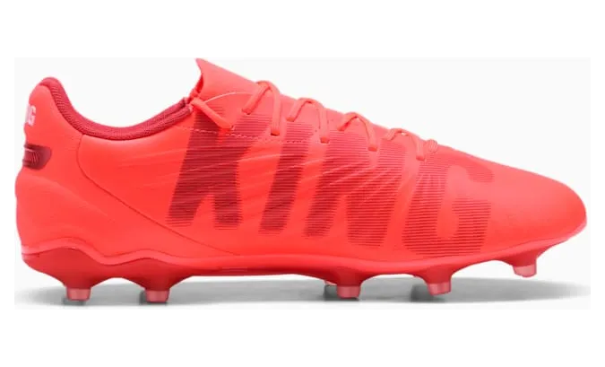 Puma Football Boots Puma King Match Glowing Red / Puma White / Red Fire (108315-01)