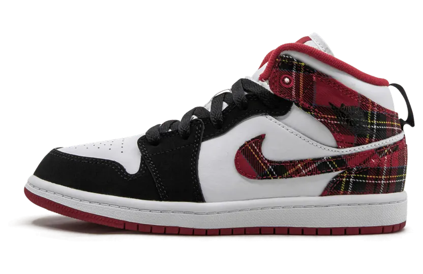 Jordan 1 Mid PS “UNIVERSITY RED / BLACK-WHITE” (640734-607)
