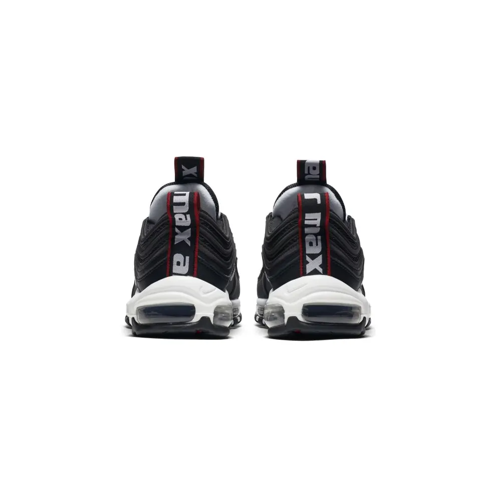 Nike Air Max 97 Overbranding Black Black/White-Varsity Red (312834-008)