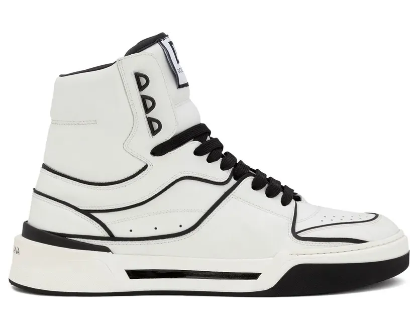 Dolce & Gabbana New Roma leren sneakers – Wit (CS2037AY965)