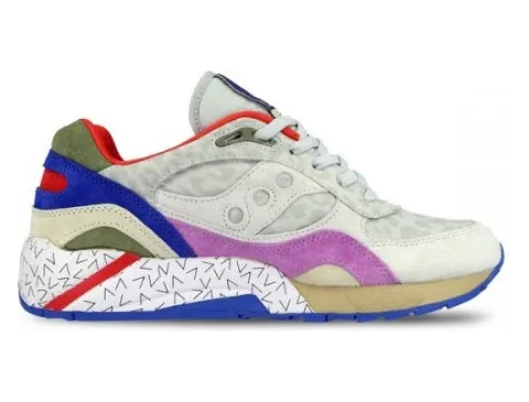 Saucony G9 Shadow 6 Pattern Recognition Grey